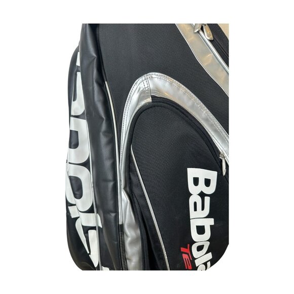 BABALOT TEAM Tennis Multi Racquet Carry Case Bag Backpack Red White Black - Picture 11 of 16